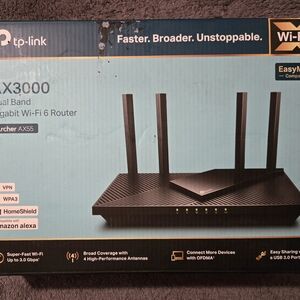TP-Link Dual-Band AX3000 Wi-Fi 6 Router Archer AX55 | Wireless Gigabit Internet